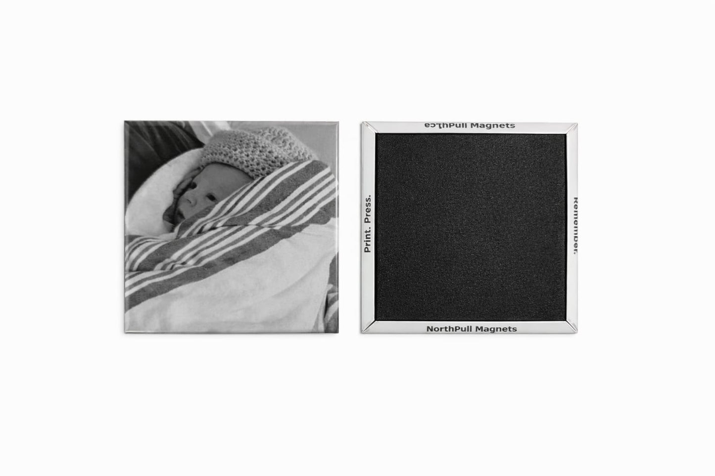 63.5mm (~2.5") Square Photo Magnets