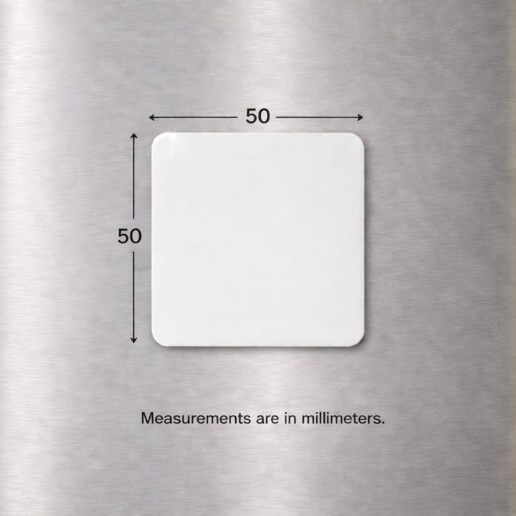 50mm (~2") Rounded Square Magnets