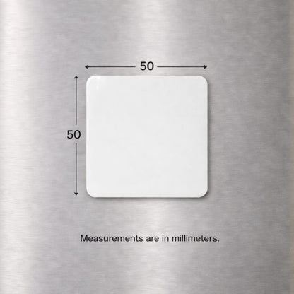 50mm (~2") Rounded Square Magnets