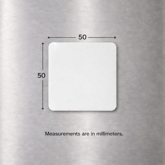 50mm Square Rounded Magnets