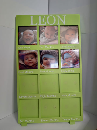 My First Year Magnet frame for 2"x2" Square Magnets