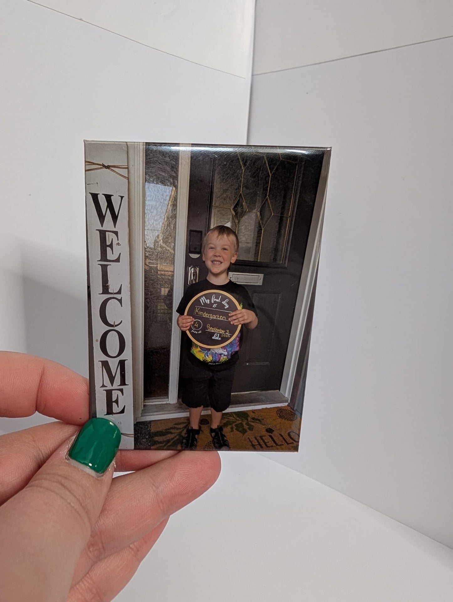 65mm (~2.5") x 90mm (~3.5") Rectangular Photo Magnet