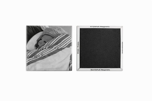 63.5mm (~2.5") Square Photo Magnets