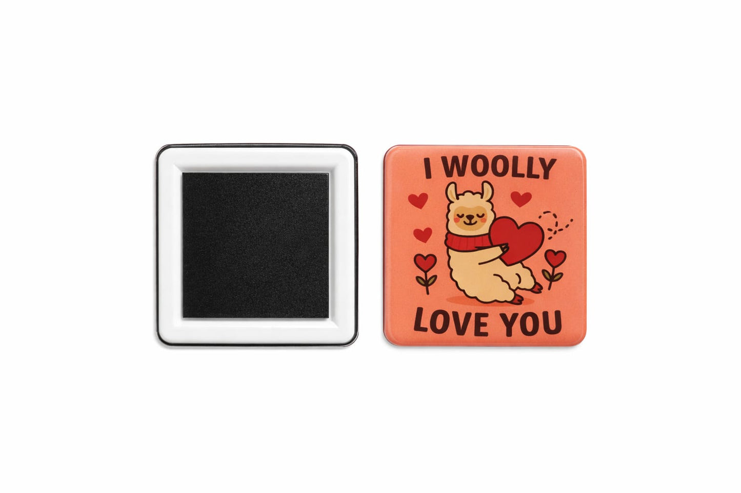 50mm (~2") Rounded Square Magnets